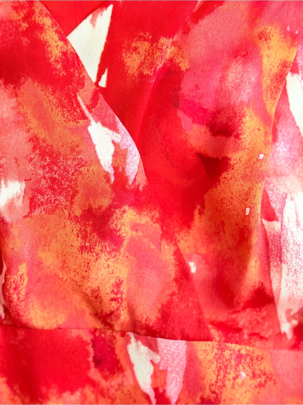 Donna Karan New York Watercolor Floral Maxi Dress 14 Resort Date Vacation Cruise - Picture 9 of 9